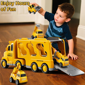 KIZONLY excavator-toy brings realistic digging action for hands-on exploration.