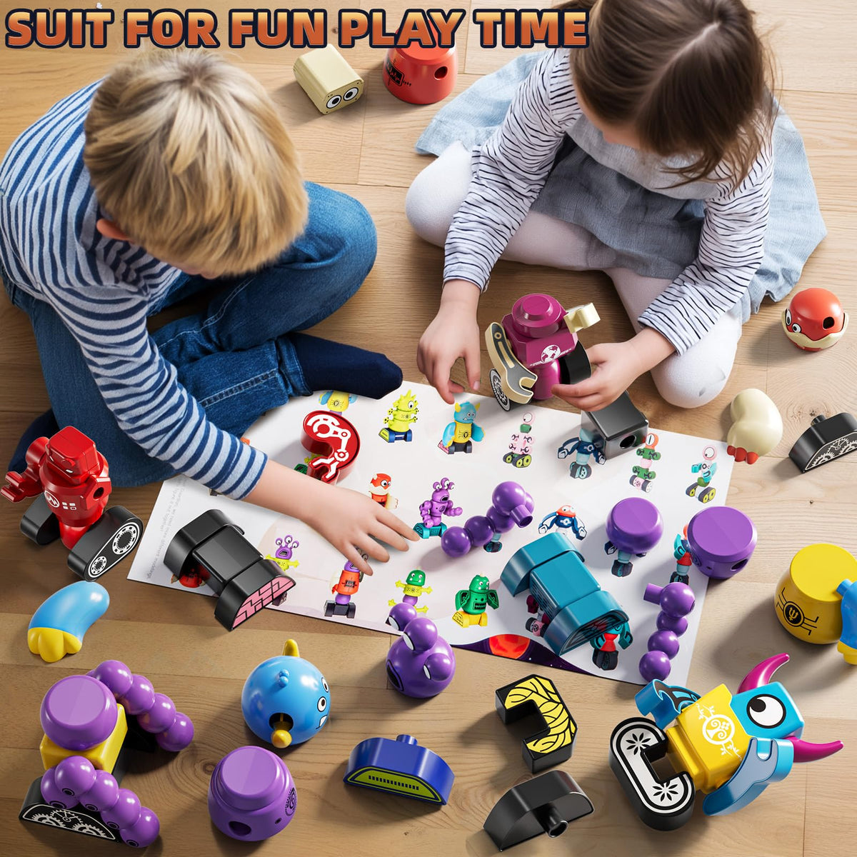 KIZONLY gift-kids-3-8 a perfect birthday present for curious builders.