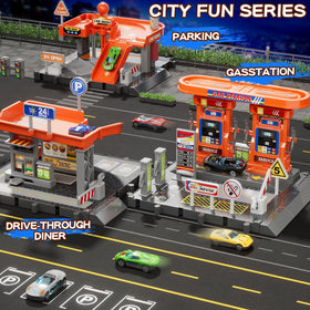 KIZONLY themed accessories complete garage playset