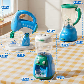 KIZONLY pretend cooking tools to pour, mix, and serve