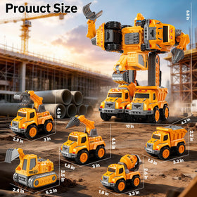 KIZONLY Transform Toys assembly-parts encourage hands-on building and problem-solving.