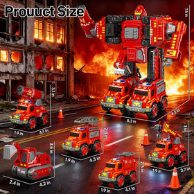KIZONLY Transform Toys series collection invites ongoing building adventures.