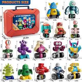 KIZONLY travel-ready-magnets-toys fit in a bag for on-the-go creativity.