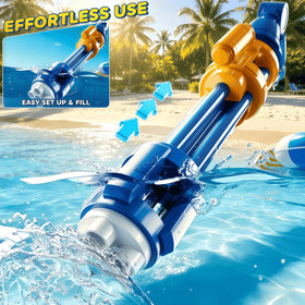 KIZONLY pull-to-shoot mechanism offers easy operation for children and parents alike.