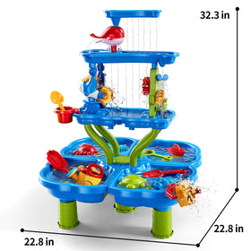 KIZONLY water table easy assembly for quick setup.