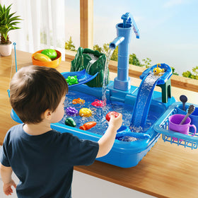 KIZONLY outdoor summer fun with water table