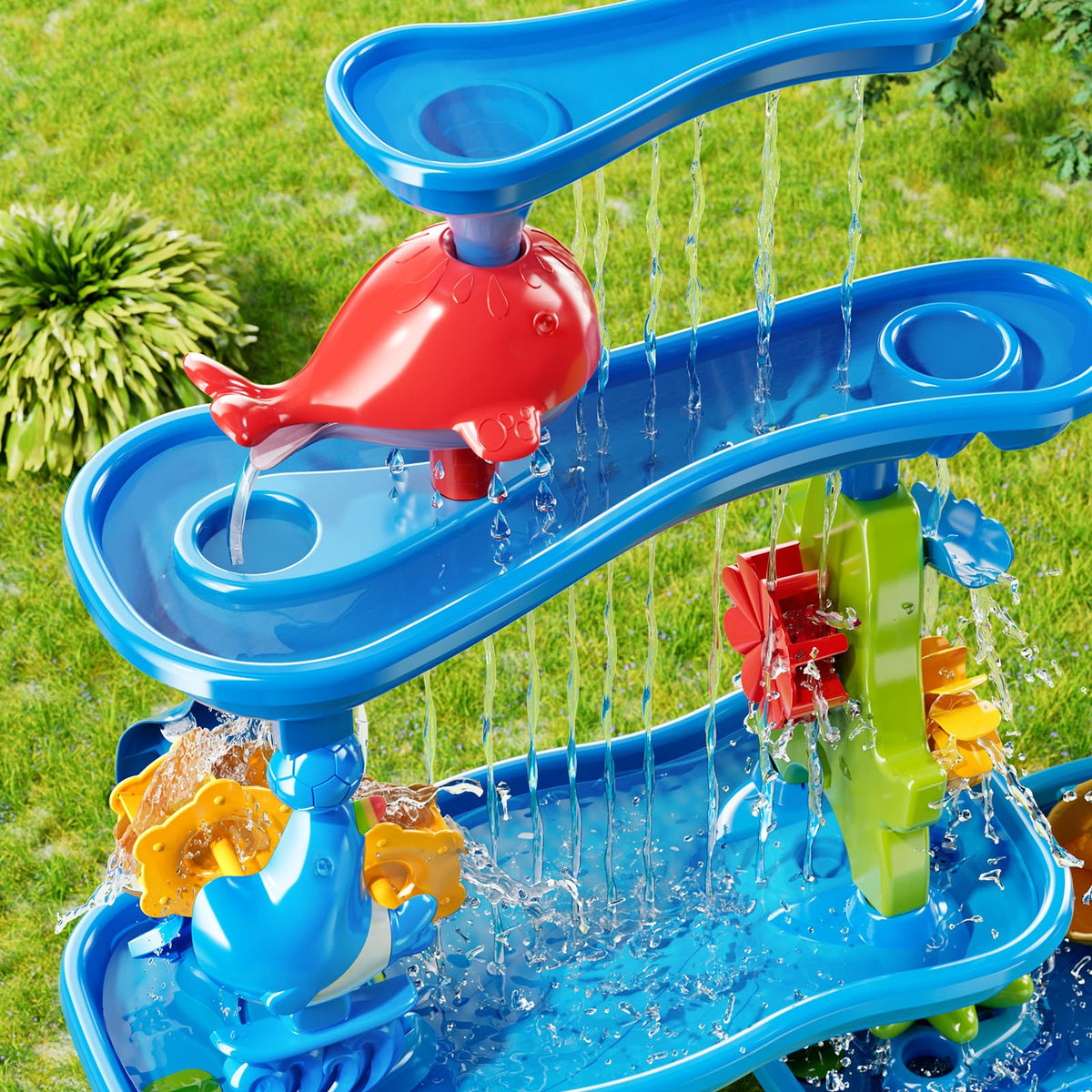 KIZONLY 5-tier design supports varied sensory play.