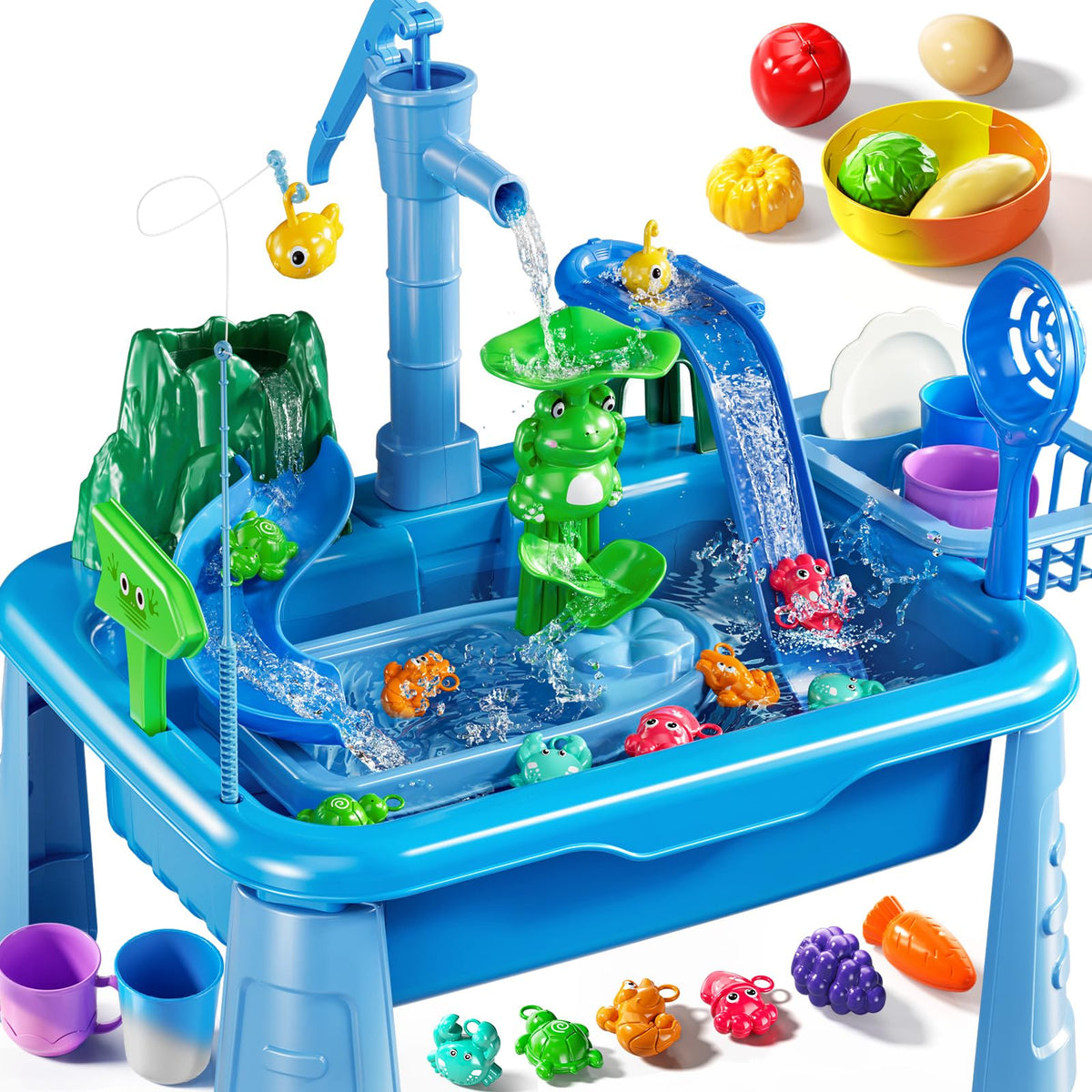 KIZONLY water table setup for toddlers supports imaginative play