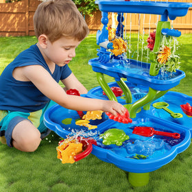 KIZONLY water table watermill accessory enhances flowing water play.