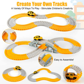 Kizplays construction vehicles on track segment highlights hands-on engineering exploration