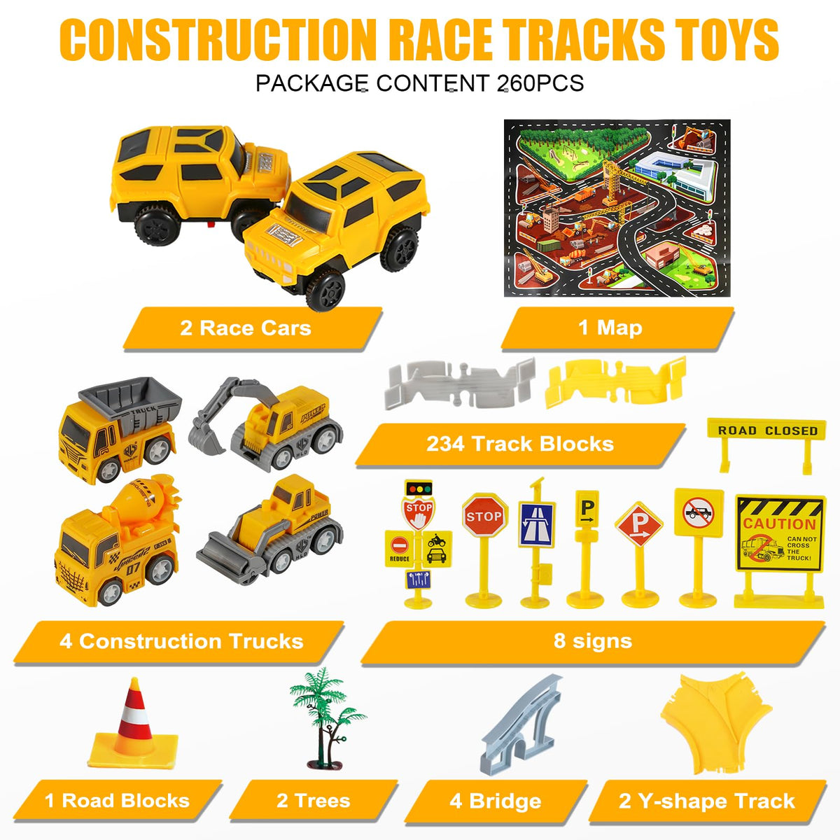 Kizplays oversized map and traffic signs support role-play planning