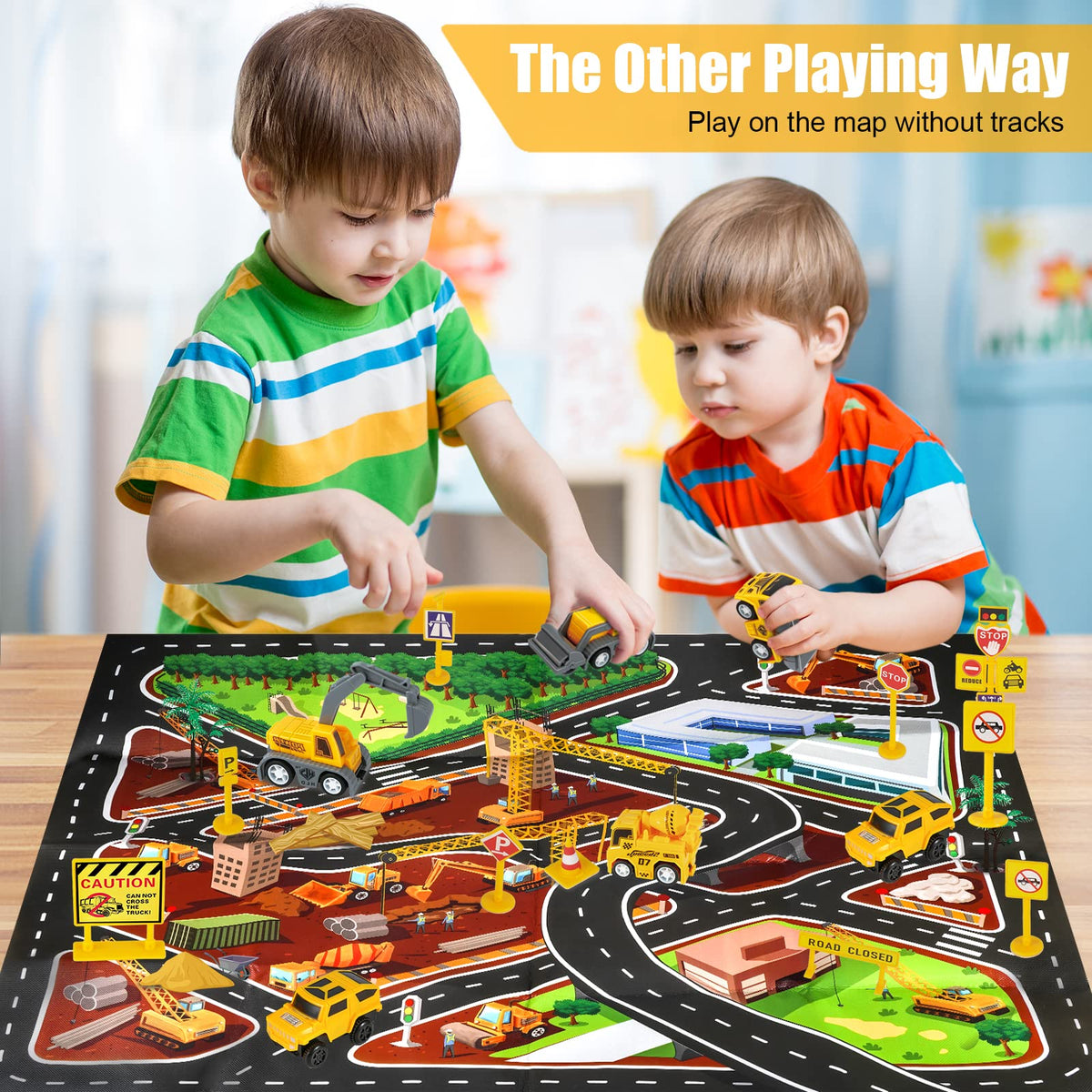 Kizplays Y-tracks arc tracks and bridges showcase versatile track building