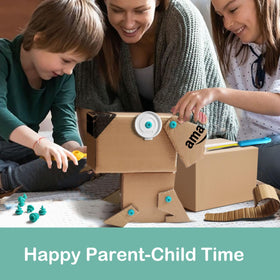 Kizzikids cardboard toolkit ideal for classroom and home projects.