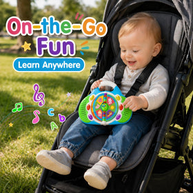 KIZZYEA durable ABS design ensures safe, long-lasting play and easy cleaning.