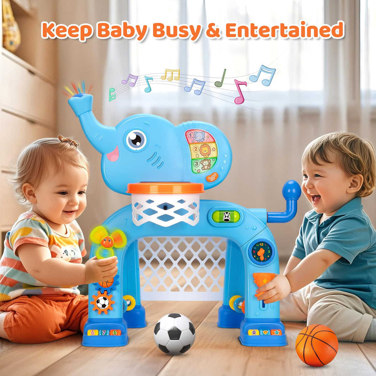 KIZZYEA elephant lights attract attention and invite sensory exploration.