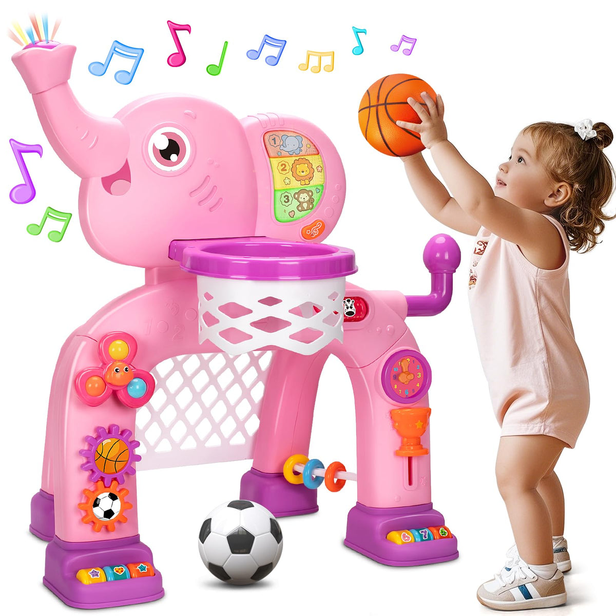 KIZZYEA elephant sports toy gift-pack perfect for holidays and birthdays