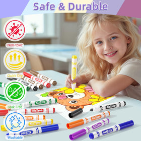 KIZZYEA conical-tip markers for bold fills or precise lines in art