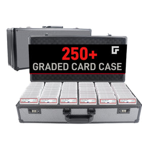 KJITH 6-row graded card case keeps PSA cards organized and protected.