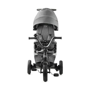 Kinderkraft Easystwist canopy UPF50+ shields sun and rain during rides