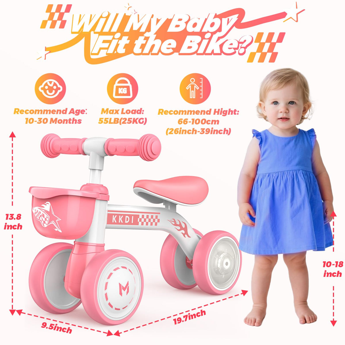 Kkdi balance bike tools-free assembly in minutes.