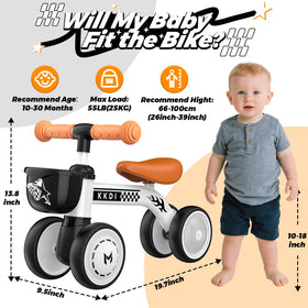 KKdi no-pedal balance bike supports easy, safe learning.