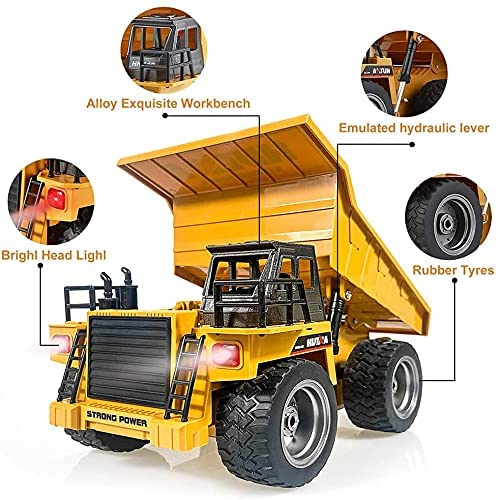 kkny 2.4GHz transmitter provides responsive control and multi-truck fun.