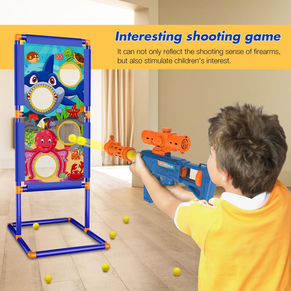 KKONES compact quiver keeps arrows organized during play.
