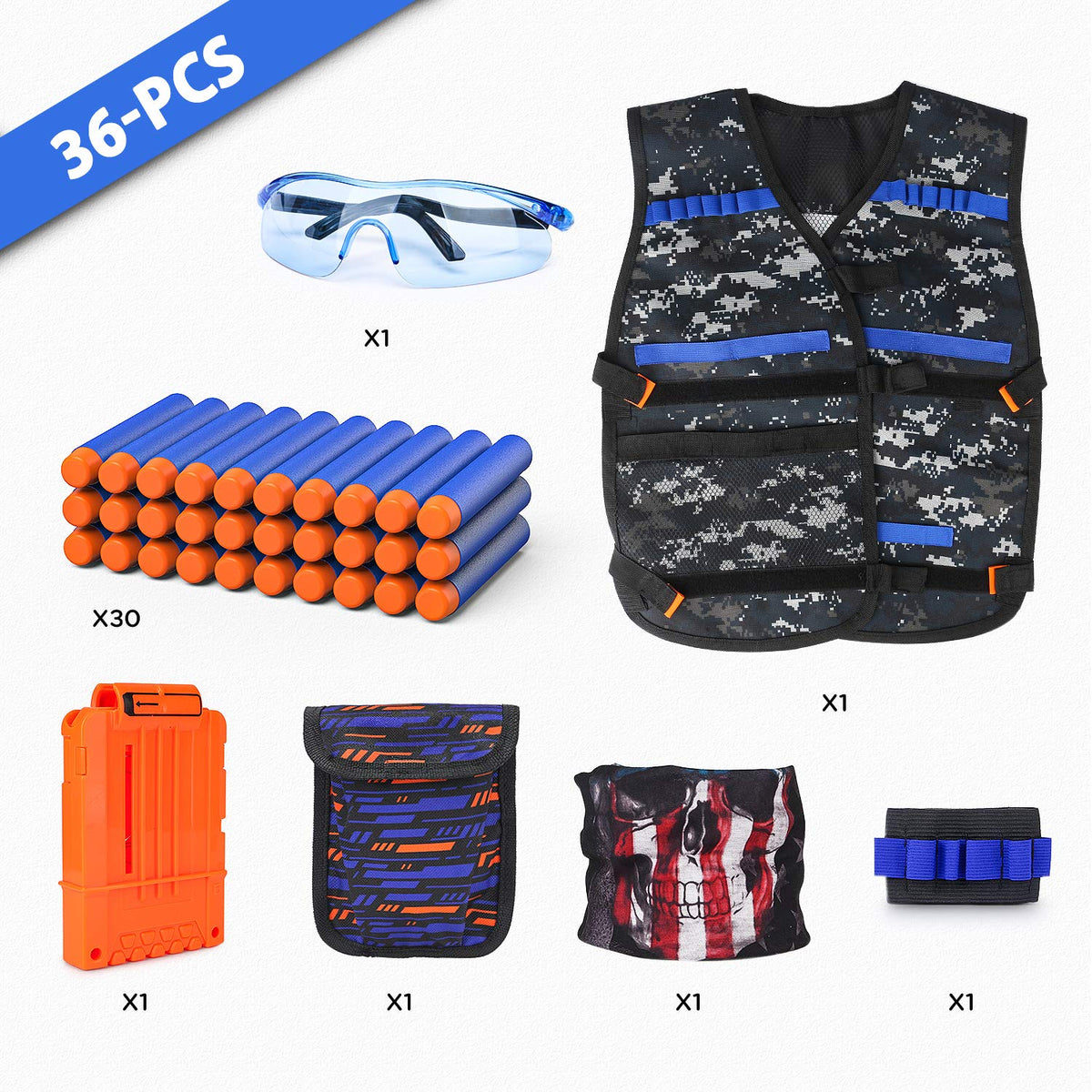 KKONES darts bag holds extra ammo during games