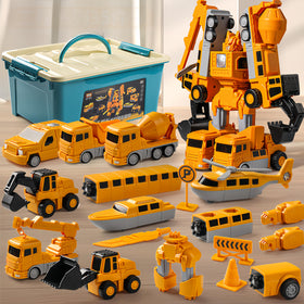 KKPOT Magnetic Transform Assembly Toy components boost fine motor skills during play