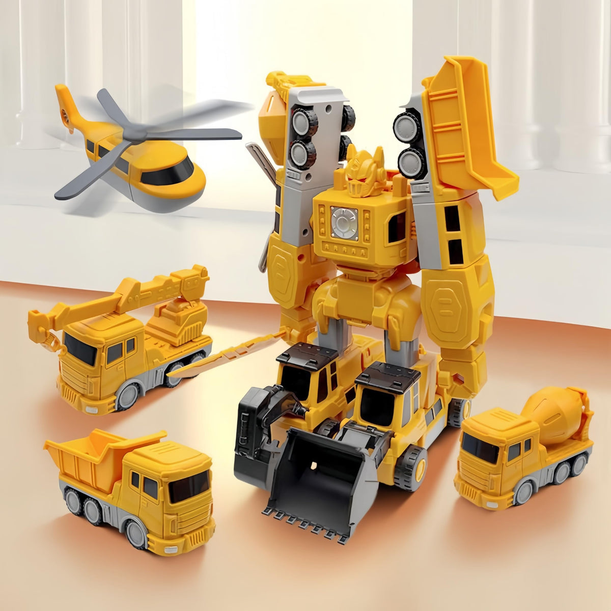 KKPOT Trucks and Robots set sparks hands-on exploration in outdoor and indoor play