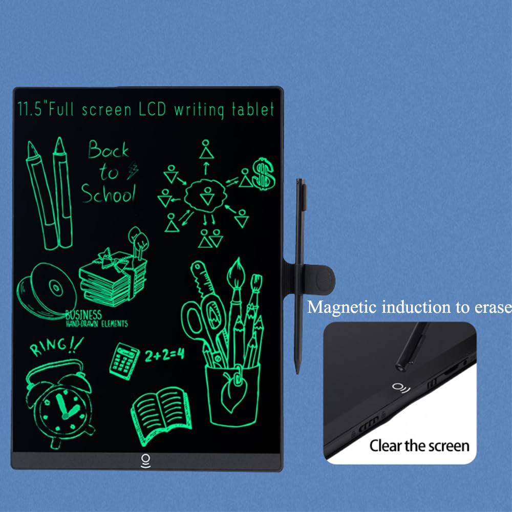 KKYSTAR zero-power LCD saves energy while erasing, ideal for long sessions.