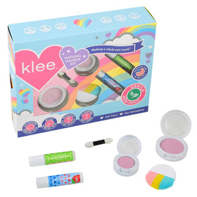 Klee Naturals mineral blush offering soft color for tweens.