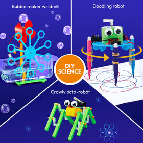 Klever Kits Bubble Maker Windmill demonstrates interactive experiments and decorative home learning