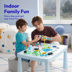 Klever Kits Customizable Display lets kids personalize builds for proud shows