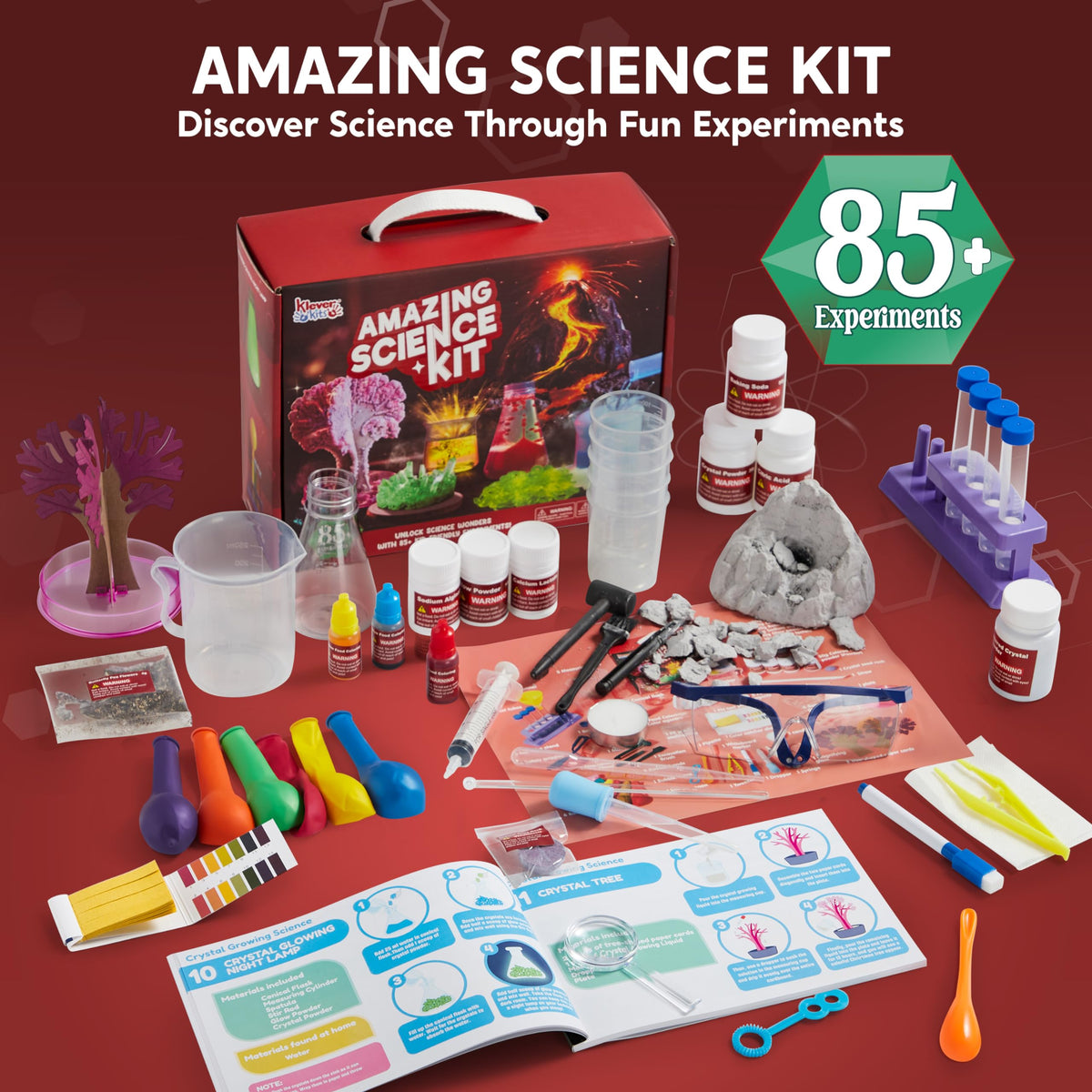 Klever Kits packaging emphasizes gift-ready presentation for birthdays and holidays