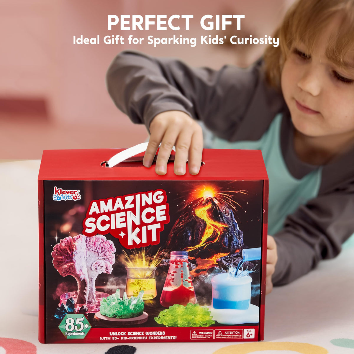 Klever Kits crystal tree activity invites observation and methodical experimentation at home
