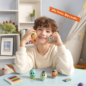 Klever Kits Easter decorating activity setup for group creativity