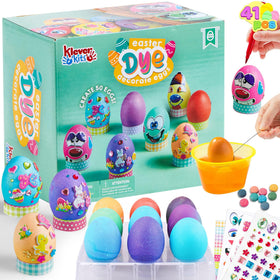 Klever Kits Easter dye tablets for bright eggs and easy coloring.