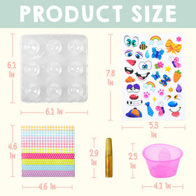 Klever Kits Easter egg dippers for safe, controlled dipping.