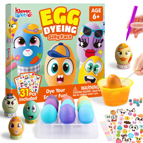 Klever Kits Easter egg dye tablets for vibrant decorating and color variety