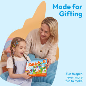 Klever Kits Easter Foil Art Kit gift pack makes a thoughtful Easter surprise for kids.