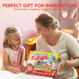 Klever Kits gift-ready craft set for dinosaur lovers