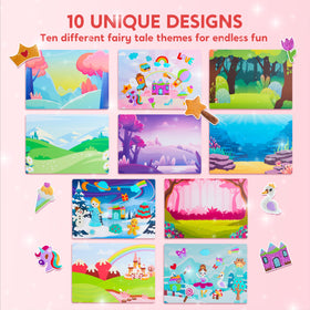 Klever Kits foil art kit unicorn stickers for imaginative play
