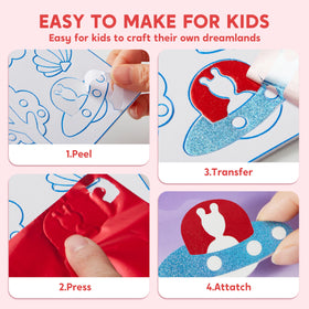 Klever Kits wiggly eyes add character and fun to crafts
