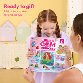Klever Kits Gem Painting for Girls: sparks imagination with colorful gem art.