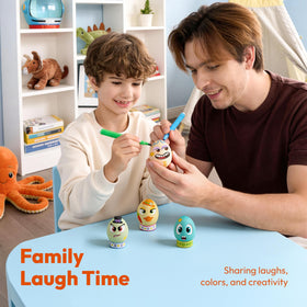 Klever Kits gift box design for a playful Easter surprise