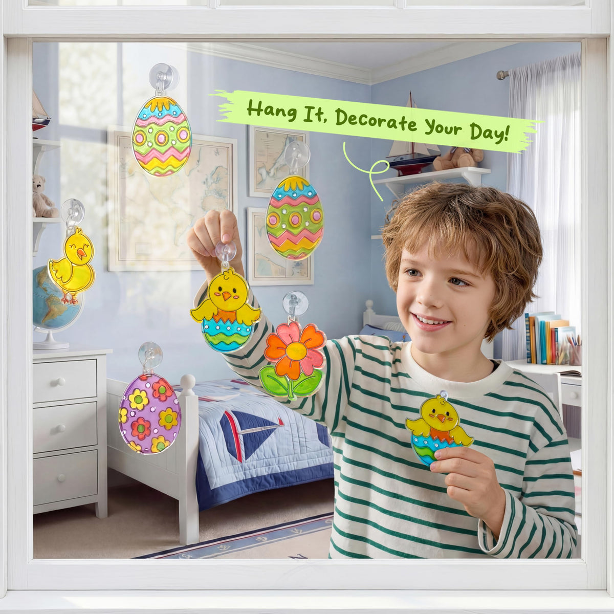 Klever Kits hanging strings simplify displaying finished artwork
