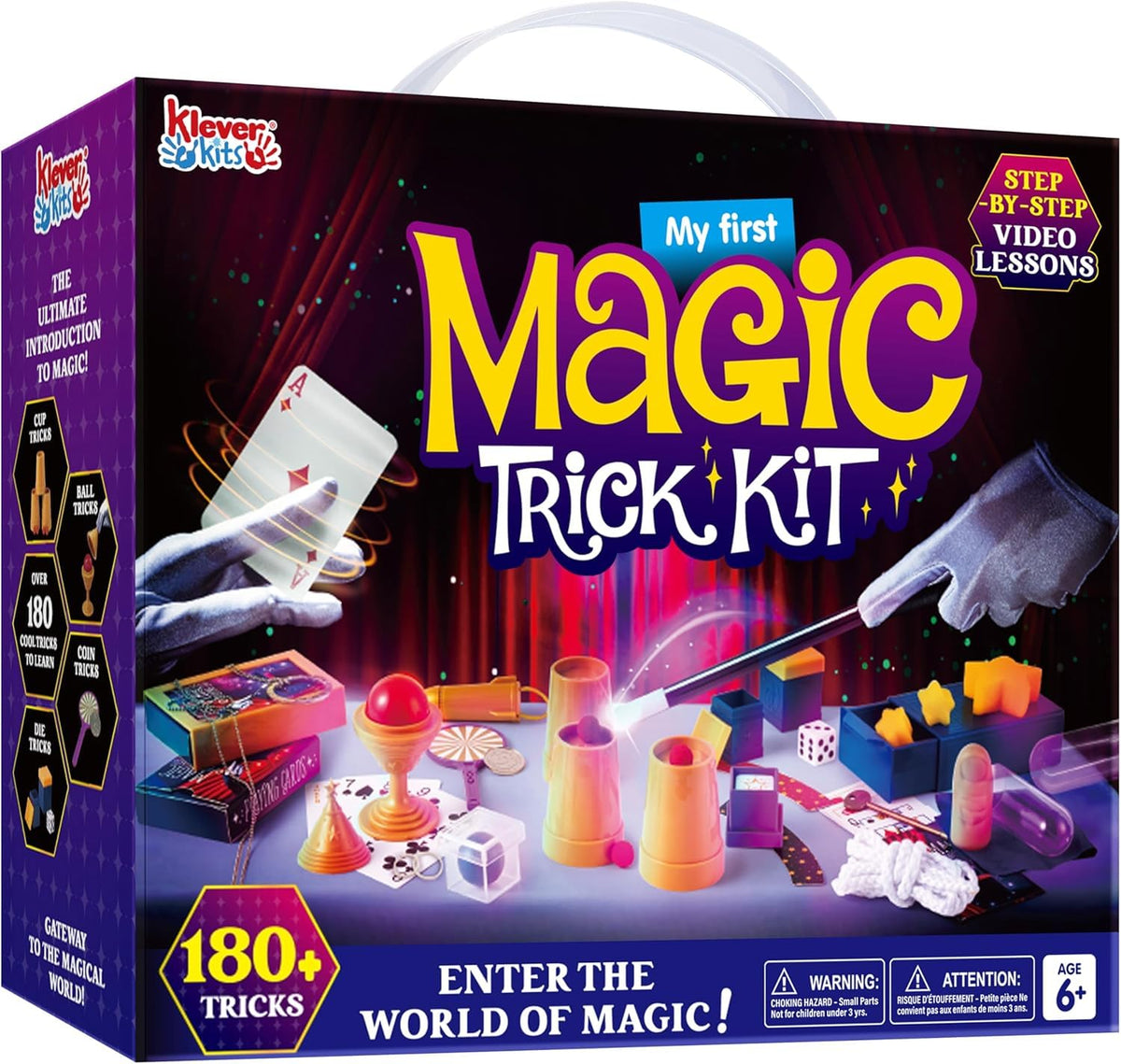 Klever Kits JOVA 180+ tricks set for practicing and impressing friends