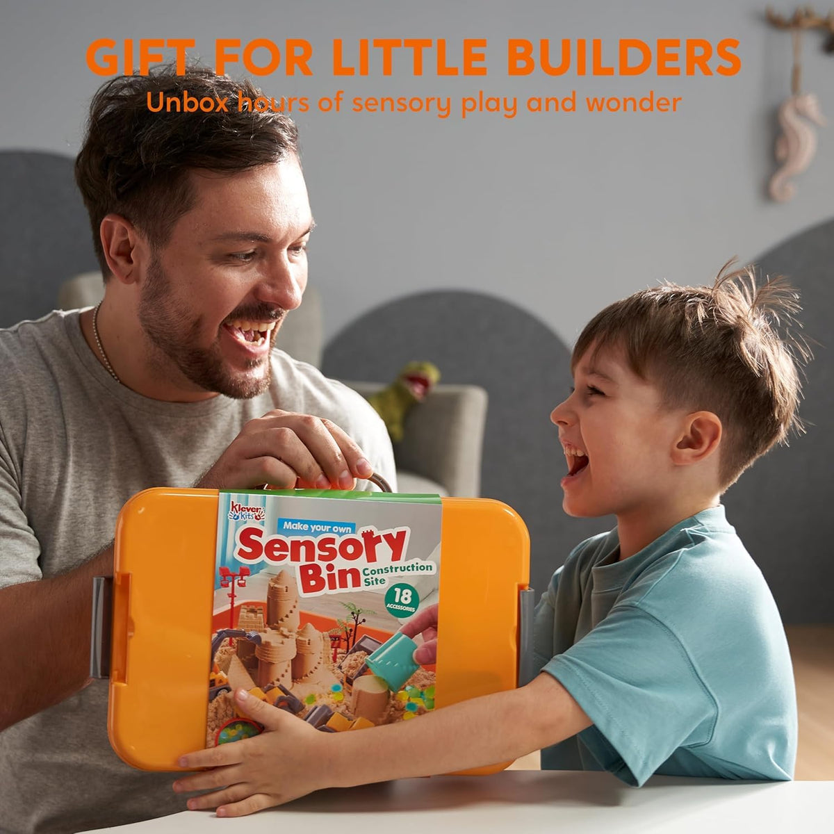 Klever Kits JOVA age-3-plus gift promotes creativity and hands-on learning.