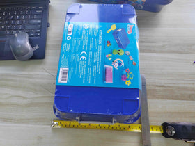 Klever Kits JOVA bin lid keeps supplies contained for mess-free travel.